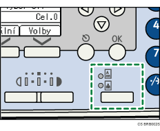 Obr&aacute;zek displeje ovl&aacute;dac&iacute;ho panelu