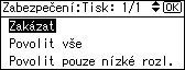 Obr&aacute;zek displeje ovl&aacute;dac&iacute;ho panelu