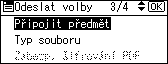 Obr&aacute;zek displeje ovl&aacute;dac&iacute;ho panelu