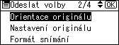 Obr&aacute;zek displeje ovl&aacute;dac&iacute;ho panelu