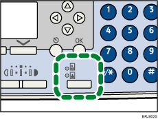 Abbildung Vorlagentaste