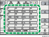 Abbildung Zielwahltaste