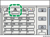 Abbildung Taste Ziel prüfen