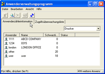 Abbildung Anwendungsbildschirm