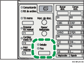Ilustraci&oacute;n de la tecla Resoluci&oacute;n