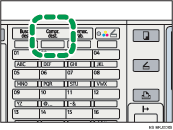 Ilustraci&oacute;n de la tecla Comprobar destino