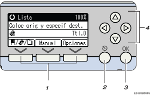 Ilustraci&oacute;n de la tecla de pantalla simplificada