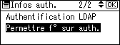 Illustration de l&apos;écran LCD