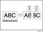 Oldalak szétválasztása és laphossz csökkentése