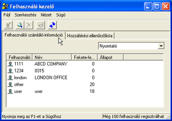 Alkalmazás képernyőjének ábrája