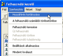 Alkalmazás képernyőjének ábrája