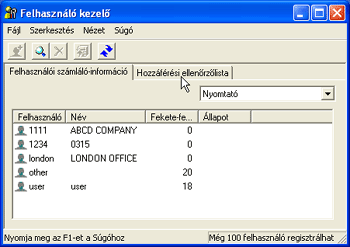 Alkalmazás képernyőjének ábrája