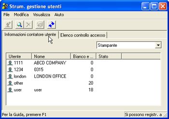 Illustrazione della schermata dell'applicazione