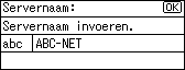 Schermafbeelding Bedieningspaneel