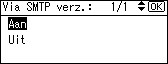 Schermafbeelding Bedieningspaneel