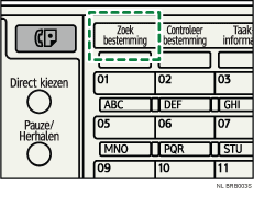 Schermafbeelding Bedieningspaneel