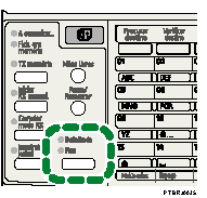 Ilustra&ccedil;&atilde;o da tecla Resolu&ccedil;&atilde;o