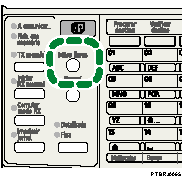 Ilustração da tecla Mãos livres