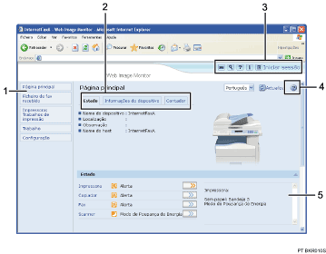 ilustração com numeração