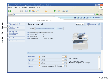 ilustração com numeração