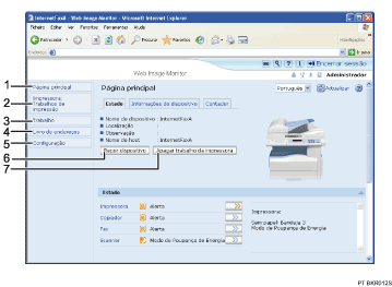 ilustração com numeração