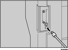 USB-interface illustratie