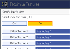 Operation panel screen illustration