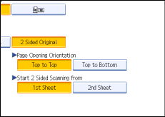 Operation panel screen illustration