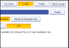 Operation panel screen illustration