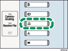 Printer key illustration