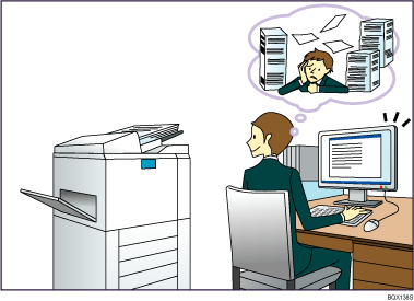 Illustration of I want to convert documents to electronic formats easily!
