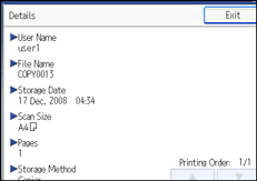 Operation panel screen illustration