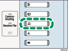 Printer key illustration