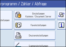 Abbildung des Bedienfeld-Displays