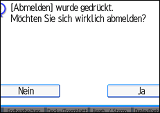 Abbildung der Bedienfeldanzeige
