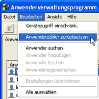 Abbildung Anwendungsbildschirm