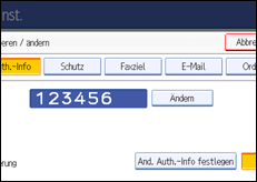 Abbildung Bedienfeld-Display