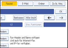 Abbildung Bedienfeld-Display