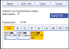 Abbildung Bedienfeld-Display