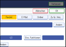 Abbildung Bedienfeld-Display