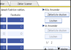 Abbildung Bedienfeld-Display