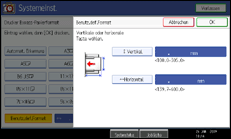 Abbildung Bedienfeldanzeige
