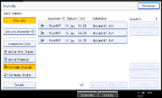 Abbildung Bedienfeldanzeige