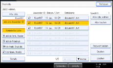 Abbildung Bedienfeldanzeige