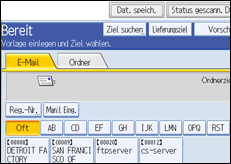 Abbildung Bedienfeld-Display
