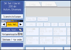 Abbildung Bedienfeld-Display