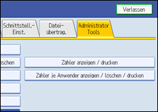 Abbildung Bedienfeld-Display