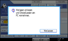 Abbildung Bedienfeld-Display