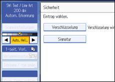 Abbildung Bedienfeld-Display