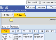 Abbildung Bedienfeld-Display